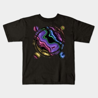 Dynamic Circles Kids T-Shirt